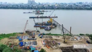Hà Nội: Loạt công trình trọng điểm thi công xuyên lễ