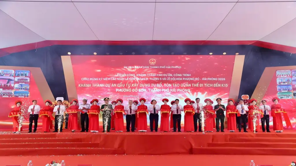 Hải Phòng khởi công, khánh thành 14 dự án hơn 24.700 tỷ đồng