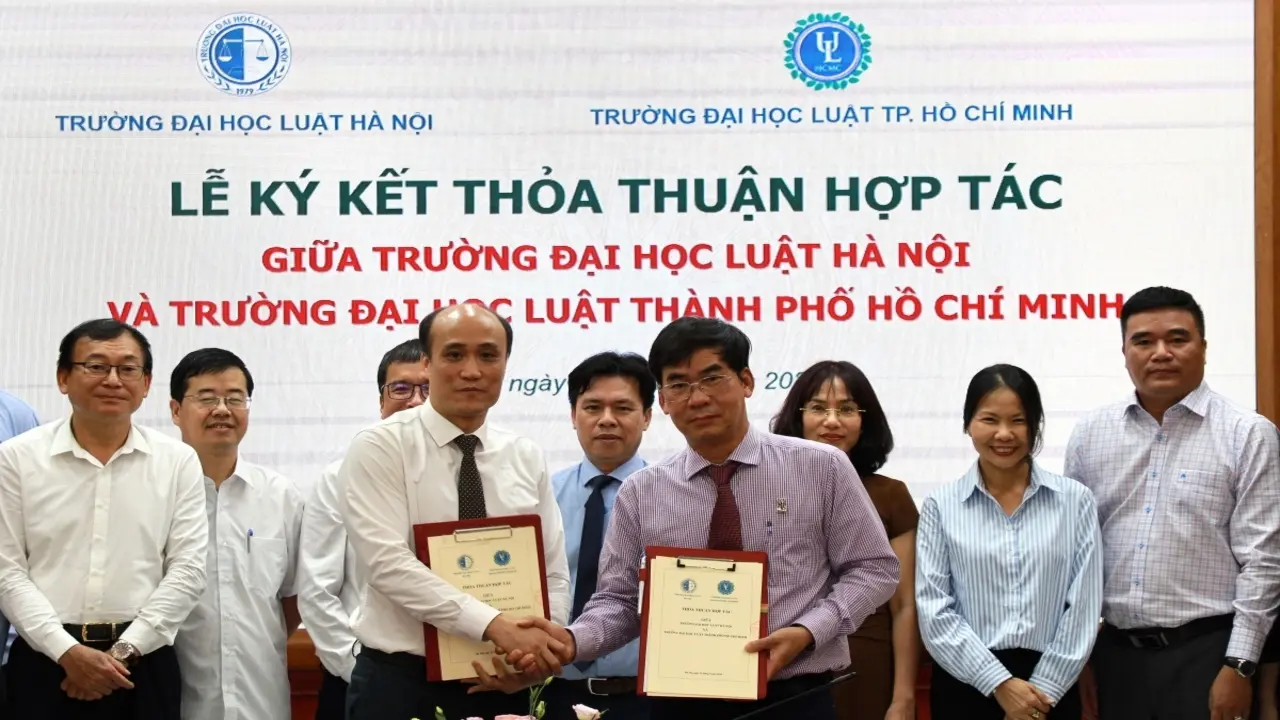 Hai trường Luật top đầu trao đổi sinh viên, công nhận tín chỉ