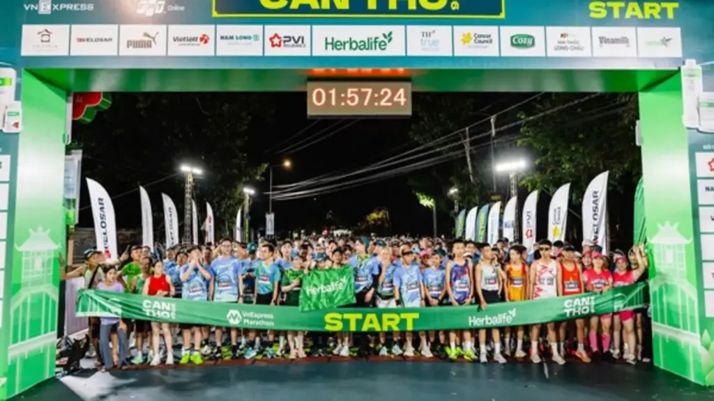 Herbalife Việt Nam tiếp tục lan tỏa lối sống năng động tại VnExpress Marathon Cần Thơ 2026
