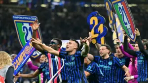 Inter Milan vô địch Serie A sớm 3 vòng đấu