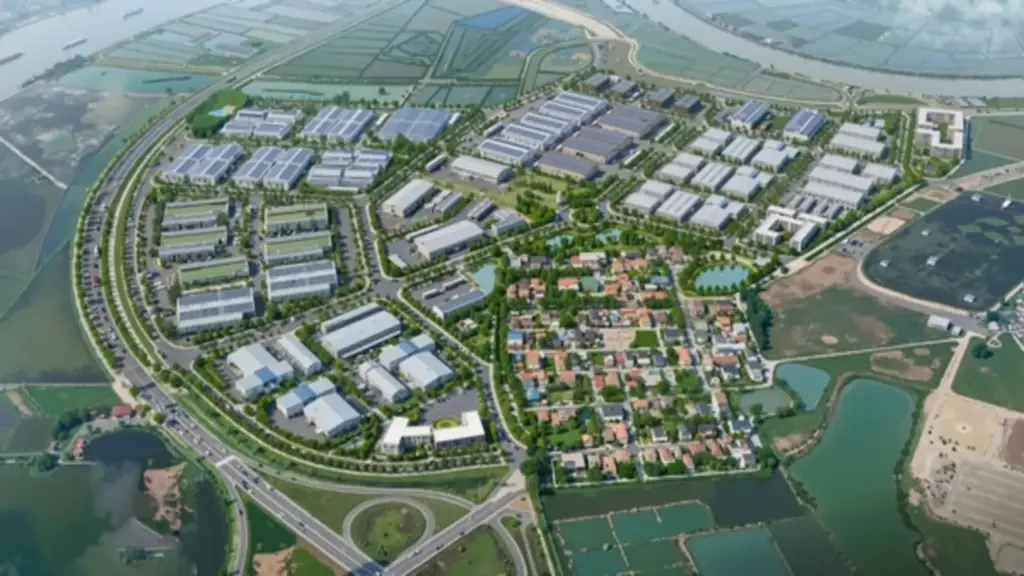 Khởi công khu công nghiệp 200 ha tại Hải Phòng