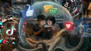 Không thể 'giao' trẻ em cho mạng xã hội