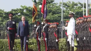 Lễ đón Tổng Bí thư, Chủ tịch nước Tô Lâm thăm Sri Lanka