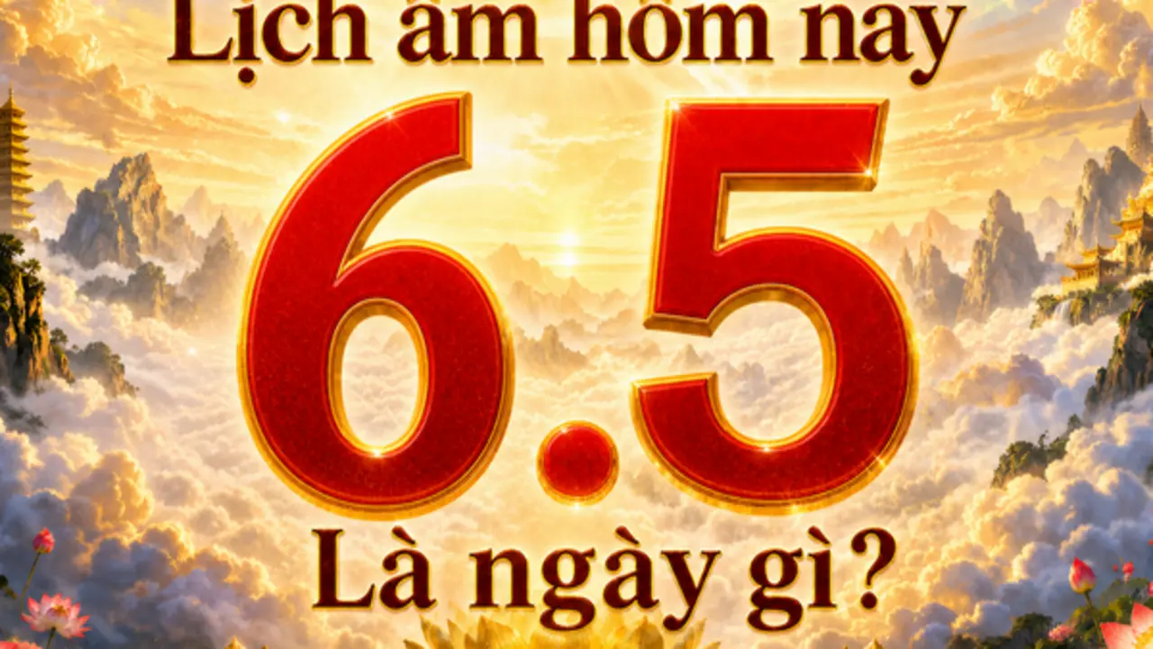 Lịch âm hôm nay: Ngày 6.5 là ngày gì mà nhiều người quan tâm?