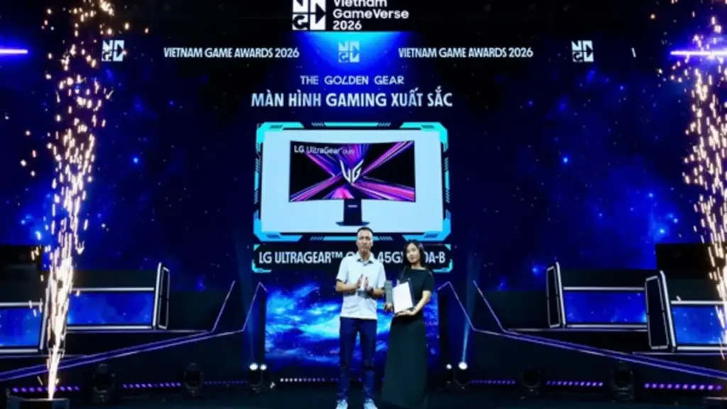 Màn hình LG OLED Gaming 5K2K được vinh danh tại Vietnam Game Awards 2026