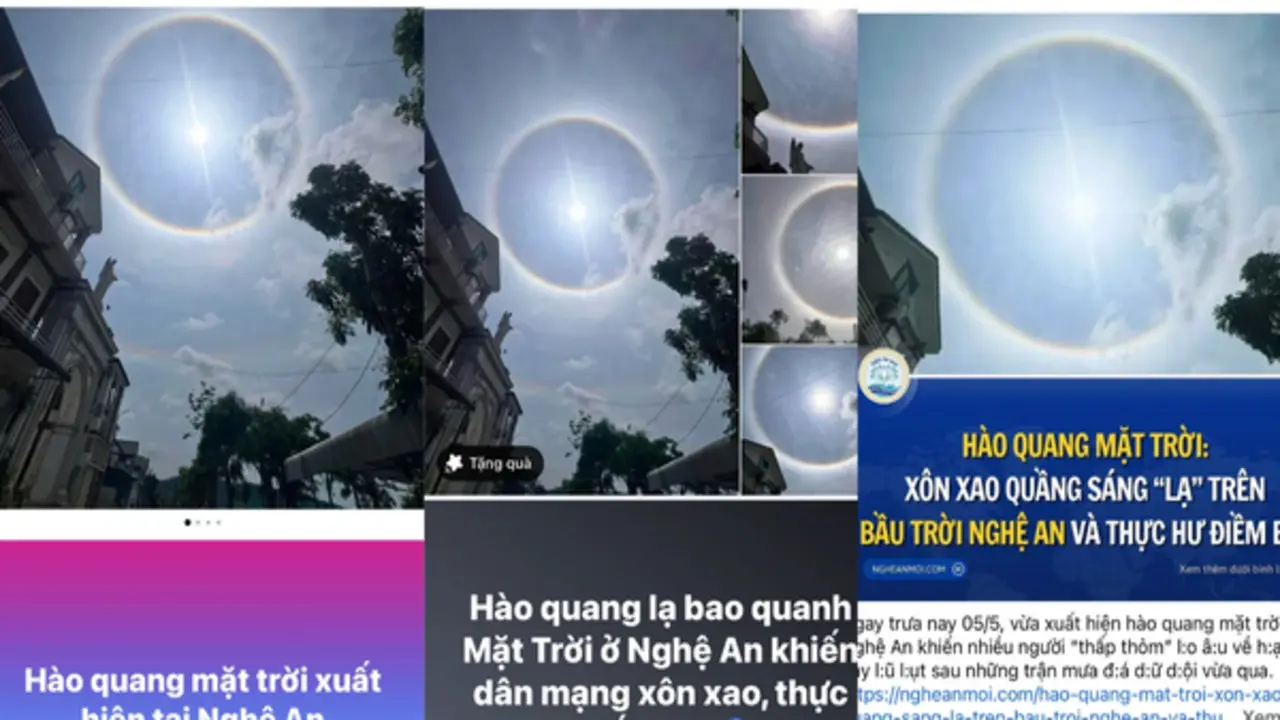Nhiều năm liền quầng mặt trời xuất hiện vào tháng 5: Trùng hợp hay báo hiệu gì?