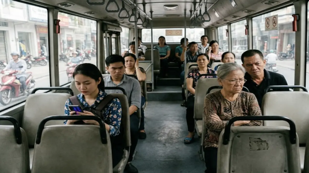 Quán cà phê yêu cầu khách dùng tai nghe