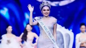 Sắc vóc tân Miss World Thailand