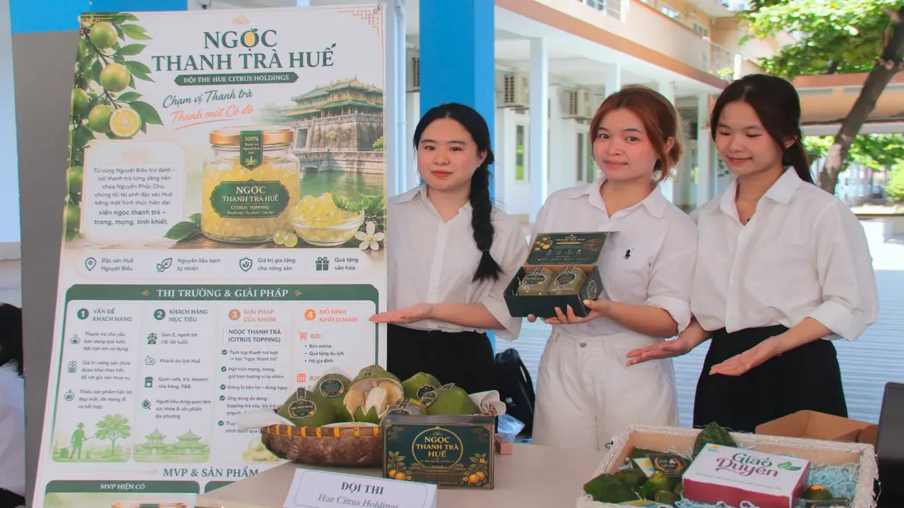 Sinh viên Đà Nẵng tập khởi nghiệp với sản phẩm made in Vietnam