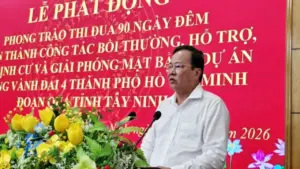 Tây Ninh thu hồi 675 ha đất trong 90 ngày giao dự án Vành đai 4 TP.HCM