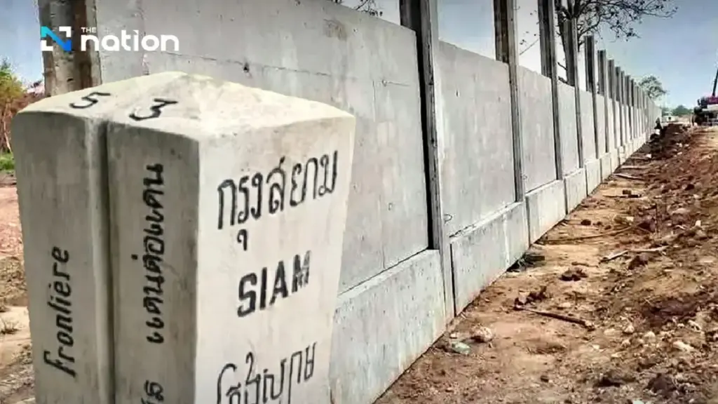 Thái Lan tăng tốc dựng hàng rào biên giới với Campuchia