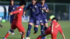Thắng kịch tính U.17 Myanmar, Thái Lan tạm vượt Việt Nam lên đầu bảng VCK U.17 nữ châu Á