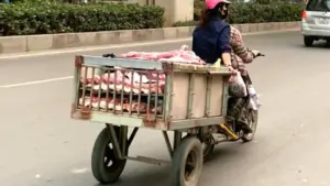 Thịt lợn 'hít bụi, phơi nắng' ồ ạt vào nội thành