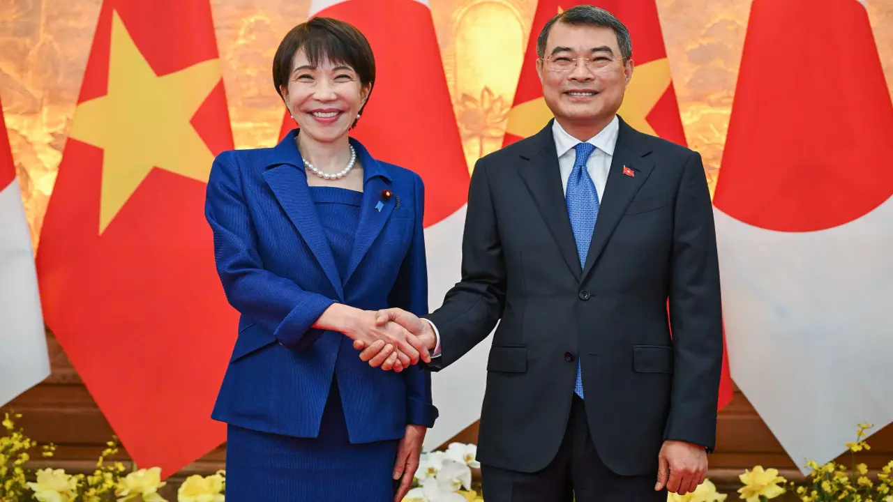 Thủ tướng Lê Minh Hưng chủ trì lễ đón Thủ tướng Nhật Bản