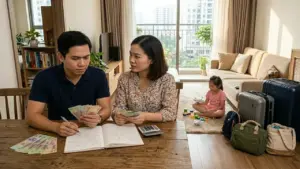 Tôi mang tiếng vì ở trọ nhưng chi 20 triệu đồng đi chơi lễ