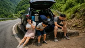 Tôi mệt rã rời khi tự lái ôtô 800 km đưa vợ con du lịch Đà Nẵng