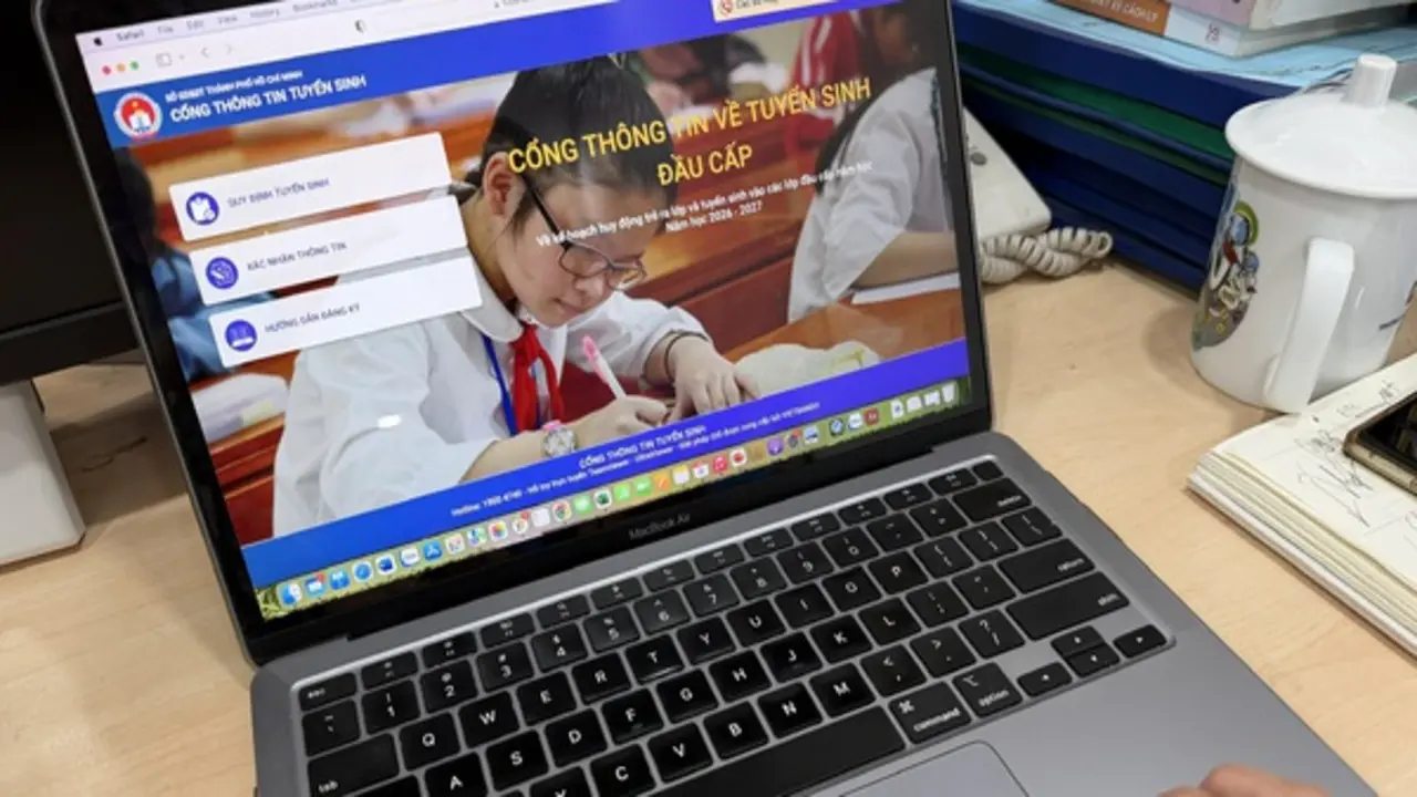 Tuyển sinh đầu cấp TP.HCM: Sở GD-ĐT công bố ngày phụ huynh bắt đầu đăng ký
