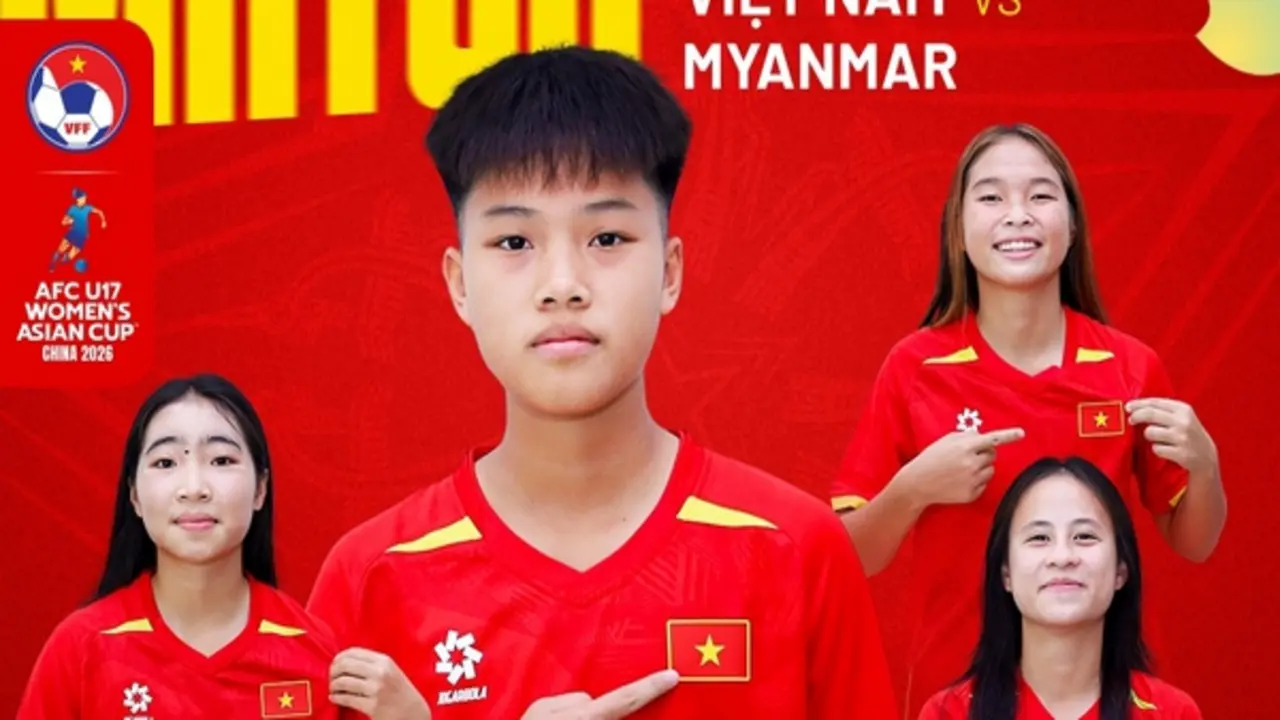 U.17 nữ Việt Nam 0-0 U.17 nữ Myanmar: Phải thắng !