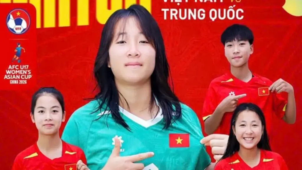 U.17 nữ Việt Nam 0-3 U.17 nữ Trung Quốc: Cheng Wandi nâng tỷ số