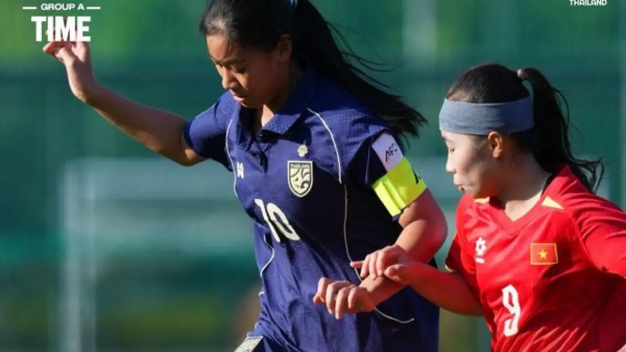 U.17 nữ Việt Nam hòa nghẹt thở U.17 nữ Thái Lan ở giải châu Á: Đấu Trung Quốc ngày nào?