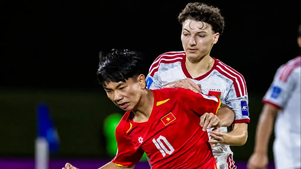 U17 Việt Nam - U17 UAE (hiệp 2) 2-2: Adam Mahrous cân bằng tỉ số
