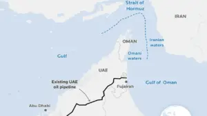 UAE gấp rút xây đường ống dẫn dầu, tránh eo biển Hormuz
