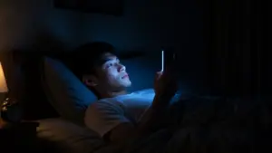 Vì sao càng dùng điện thoại, bạn càng khó ngủ?