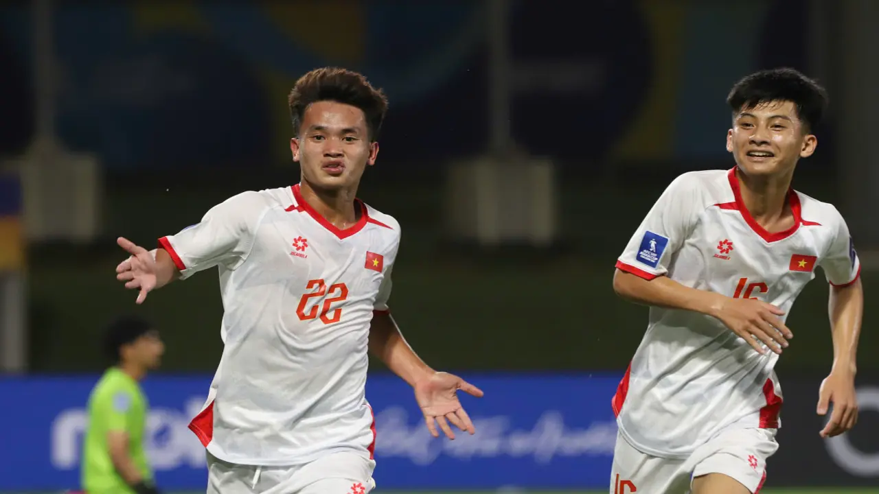 Việt Nam thắng trận đầu ở VCK U17 châu Á 2026